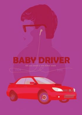 baby driver poster