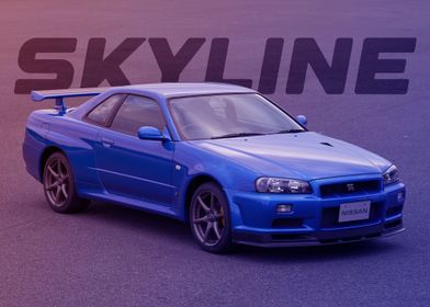 Nissan GTR R34 JDM Skyline