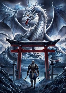 Dragon and Soldier torii