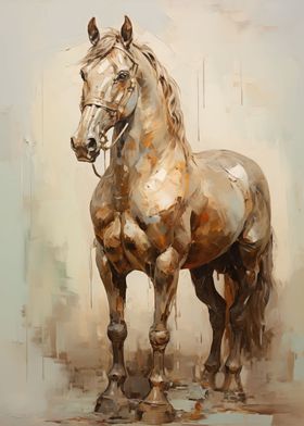 Beautiful Horse Animal Art