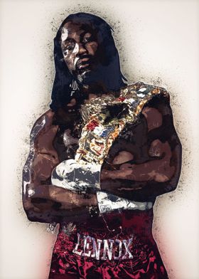 Lennox Lewis Splatter