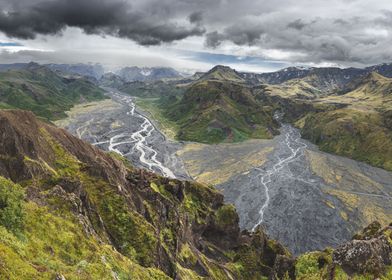 Scenic Icelandic Panorama