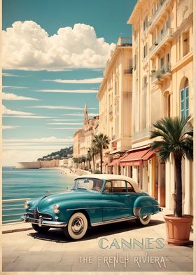 Vintage Cannes Poster