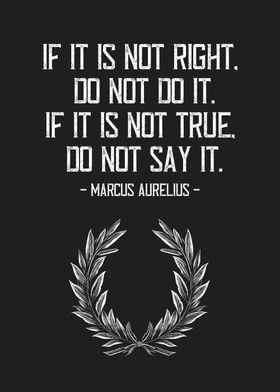 Marcus Aurelius Quote Stoa