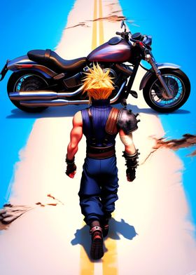 Swordsman x Motorcycle