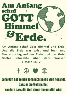 Christian poster german