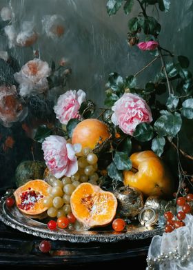 Fruits in vase