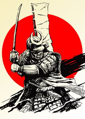 Samurai Bannar warior