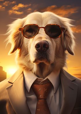 Gentleman Golden Retriever