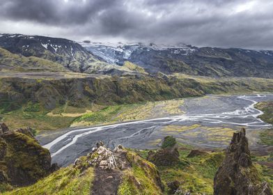 Scenic View At Valahnukur