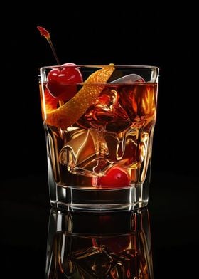 Classic Manhattan Cocktail