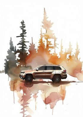 Brush Jeep Grand Cherokee