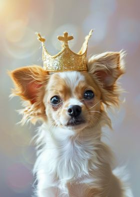 Cute Dog King