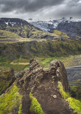 Icelandic scenic landscape