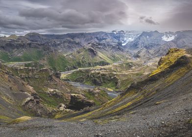 Scenic Glacier View