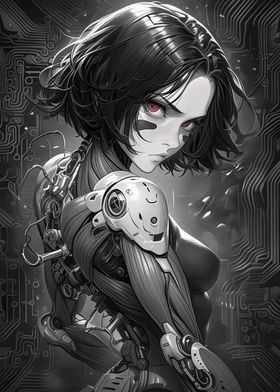 alita black and white