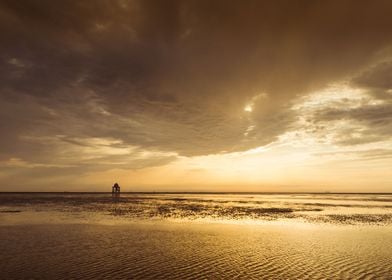 Waddensea sunset