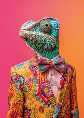 Chameleon Portrait