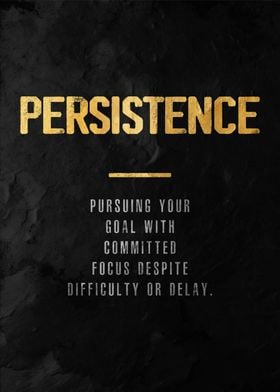 persistence