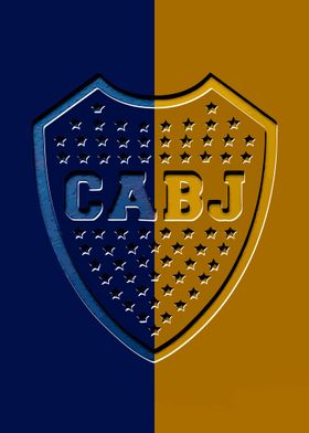 Boca Juniors Logo Flag