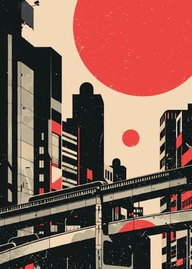 bauhaus japanese city