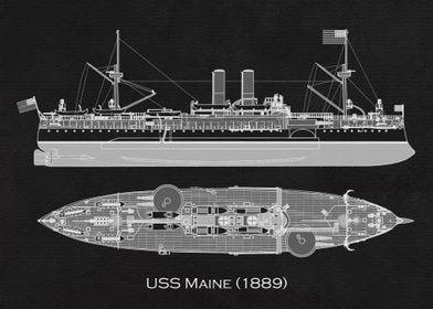 USS Maine 1889