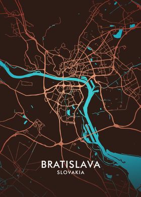 Bratislava City Map