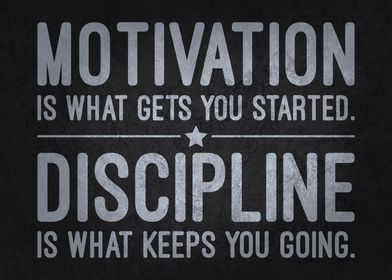 Motivation vs Discipline