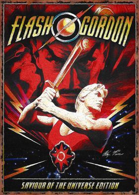 flash gordon movie poster