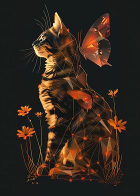 Cat Butterfly