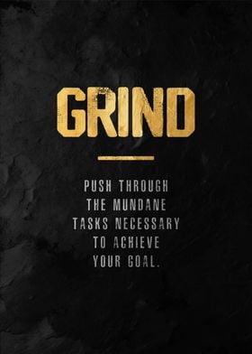 grind