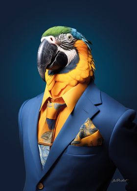 Blue and Yellow Macaw