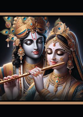 Radha asks Flute playing