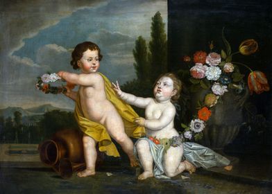 Two Putti 