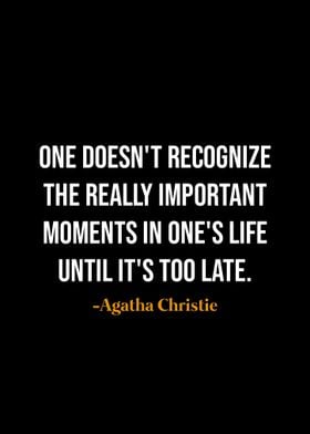 Agatha Christie quotes 