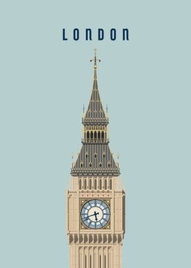 London Travel Poster