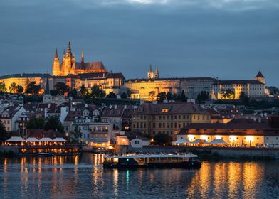 Prague Castle at Night