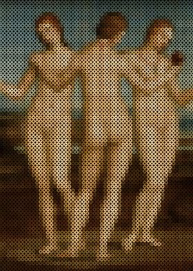 Three Graces by Raphael