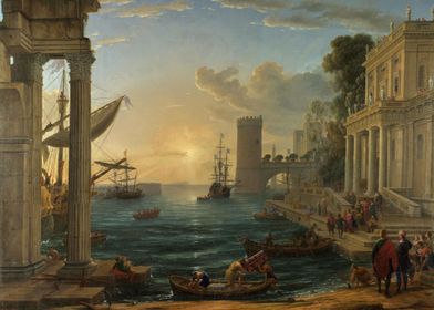 Claude Lorrain Queen Sheba