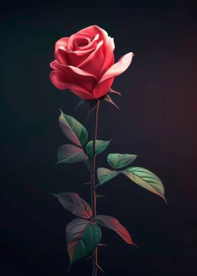 Elegant Rose Flower