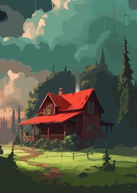 cabin in the woods