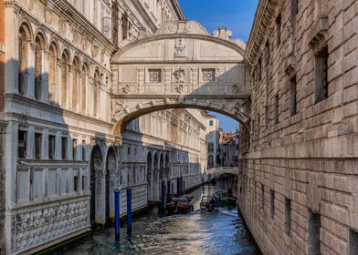 Bridge Of Sighs In Venice