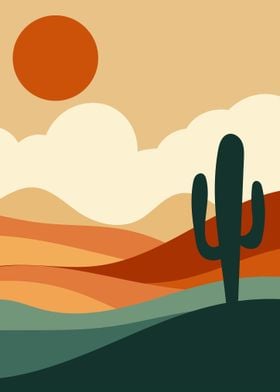 Minimalist Desert