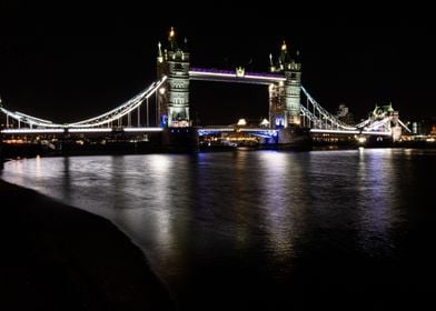 Tower Bridge at night