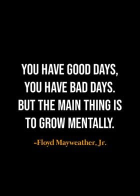 Floyd Mayweather quotes 