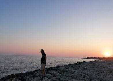 Sunset at Stone Beach