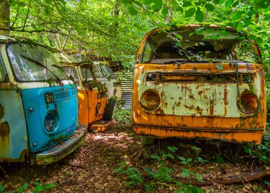 Abandoned Combi bus