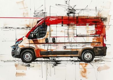 My Fiat Ducato sketch