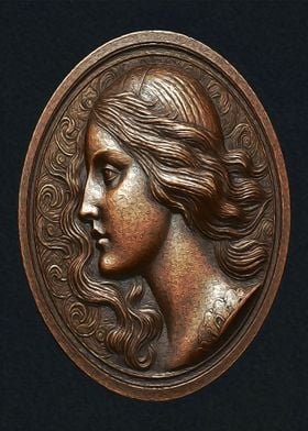 woman coin