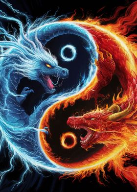 Dragon Yin Yang